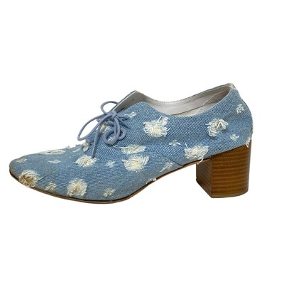 Auth repetto - Light Blue Denim Women's Pumps