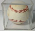 Hank Aaron Signed Autographed AL Baseball 1957 Milwaukee Braves Atlanta Braves