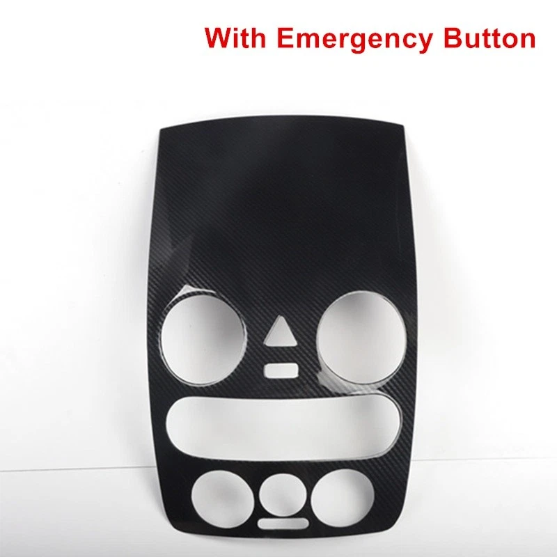 Cubierta de panel de consola central interior de auto de fibra de carbono para VW Beetle 2001~2011 Foto 2 de 4