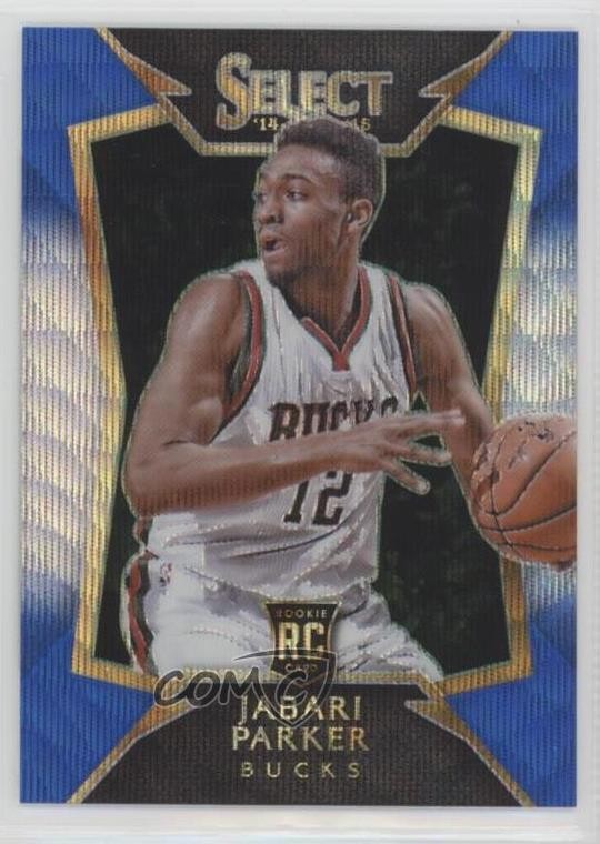 2014-15 Panini Select Concourse Blue & Silver Prizm Jabari Parker #99 9l4