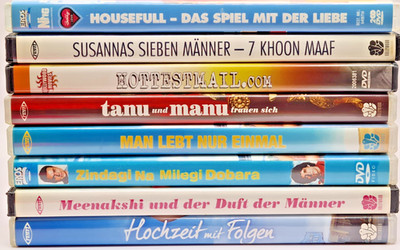 Bollywood Filme von 2011 bis 2012 Sprache Deutsch u Hindi DVD zur Auswahl