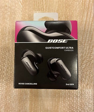 Bose QuietComfort Ultra Earbuds 2nd Gen Black Noise Cancelling Earphone NEW