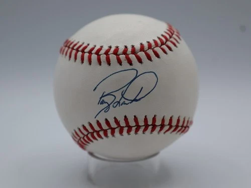 Barry Larkin Signed Baseball Autograph Auto PSA/DNA W81487
