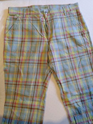 alberto Golf Pants 48 Karo Hose Chino