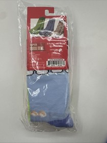 New! Super Mario Controller Gear - 3 Pairs Crew Socks (Size 6-10) Classic NES