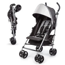 Lightweight Convenience Stroller Multi-Position Recline W/Storage Basket Compact