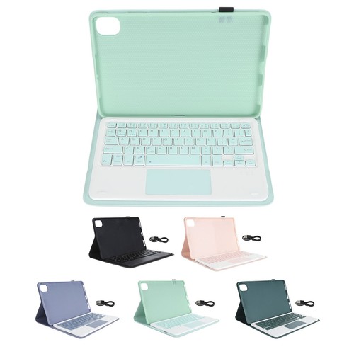 11in Tablet Keyboard Case Slim Lightweight Wireless BT Magnetic Detachable F SAL - Photo 4/37