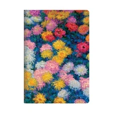 Paperblanks Monet's Chrysanthemums Monet's Chrysanthemums Cahiers A4 Unlined No