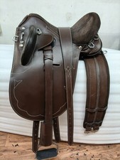 Kids Pony Leather Australian Stock Saddle for Child Customization Available 