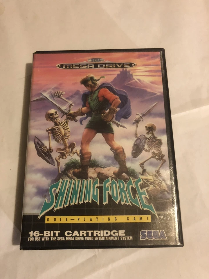 Shining Force Sega Mega Drive Action RPG Adventure Game Boxed Complete w/ Manual - Image 3 of 4