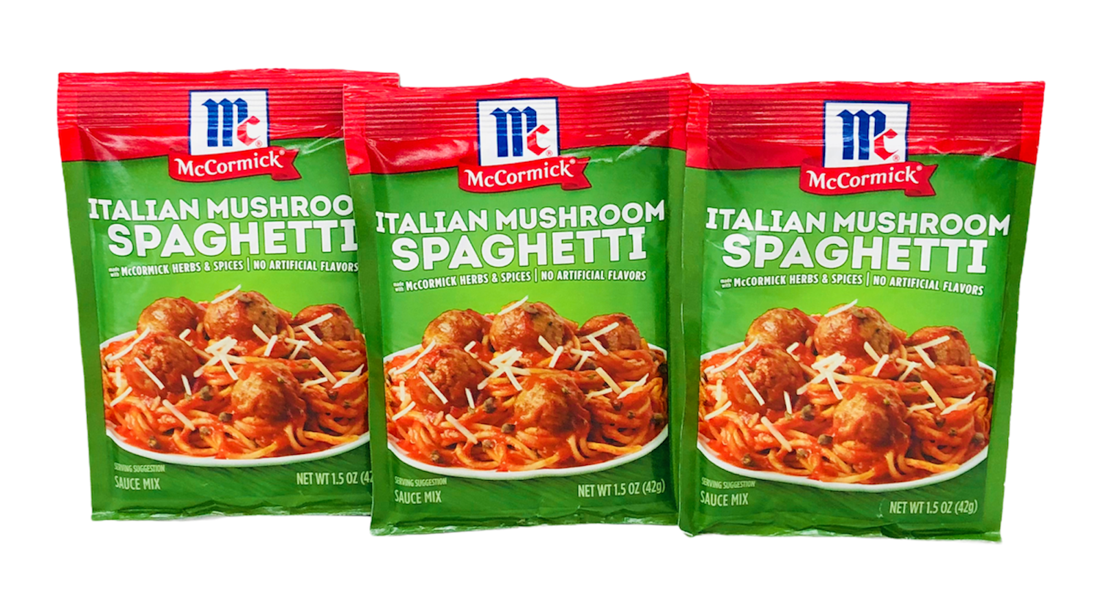 McCormick Italian Mushroom Spaghetti Sauce Mix 1.5 oz (3 Pack) eBay