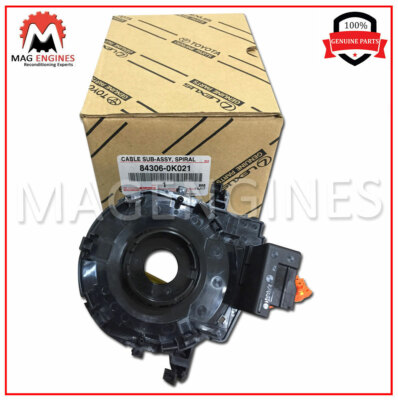 84306-0K021 GENUINE OEM SPIRAL CABLE SUB-ASSY 843060K021 | eBay