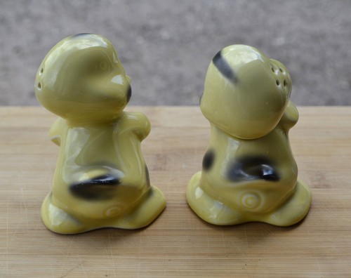 Vtg 1950s Kitsch Hugging Yellow Ducks Salt And Pepper Shakers Van Tellingen - Picture 4 of 13