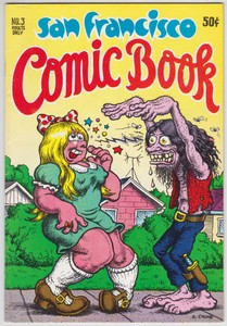San-Francisco-Comic-Book-3-F-VF-7-0-Robert-Crumb-Art-First-Print