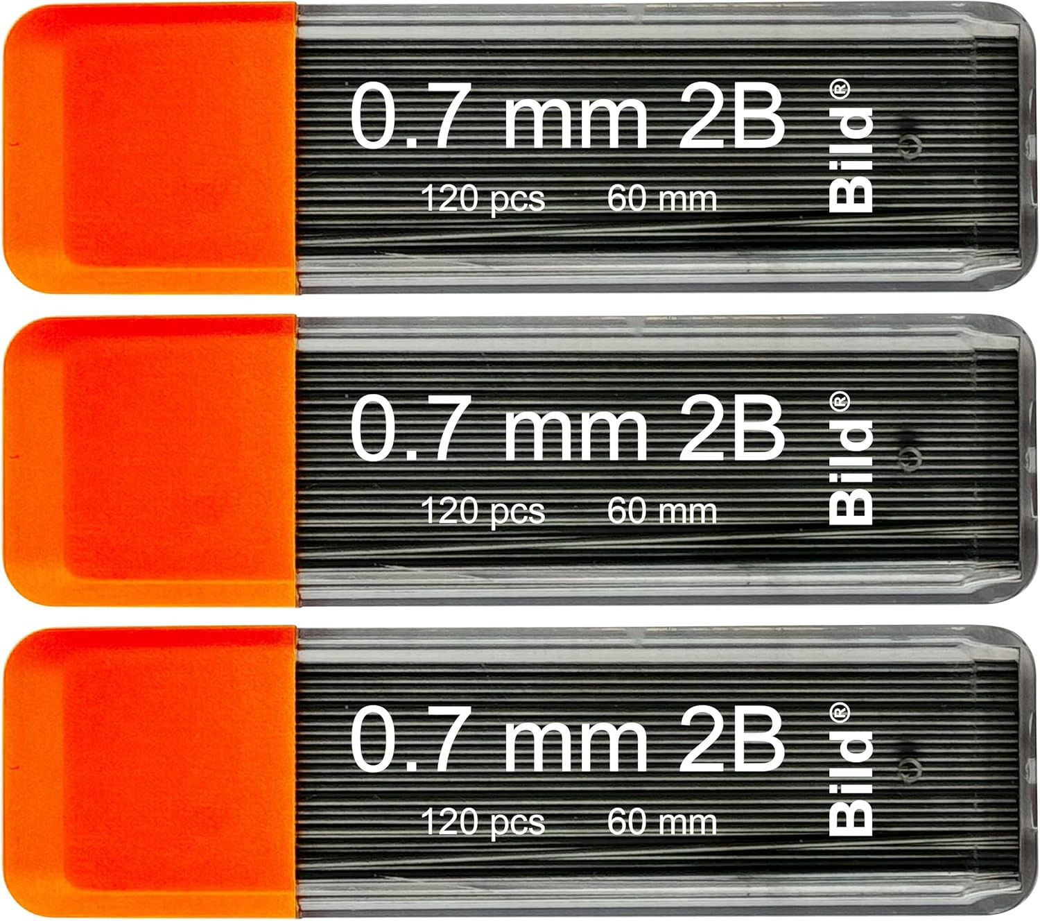 Lead Refills For Mechanical Pencils, 360 Leads In Total, 3 Tubes