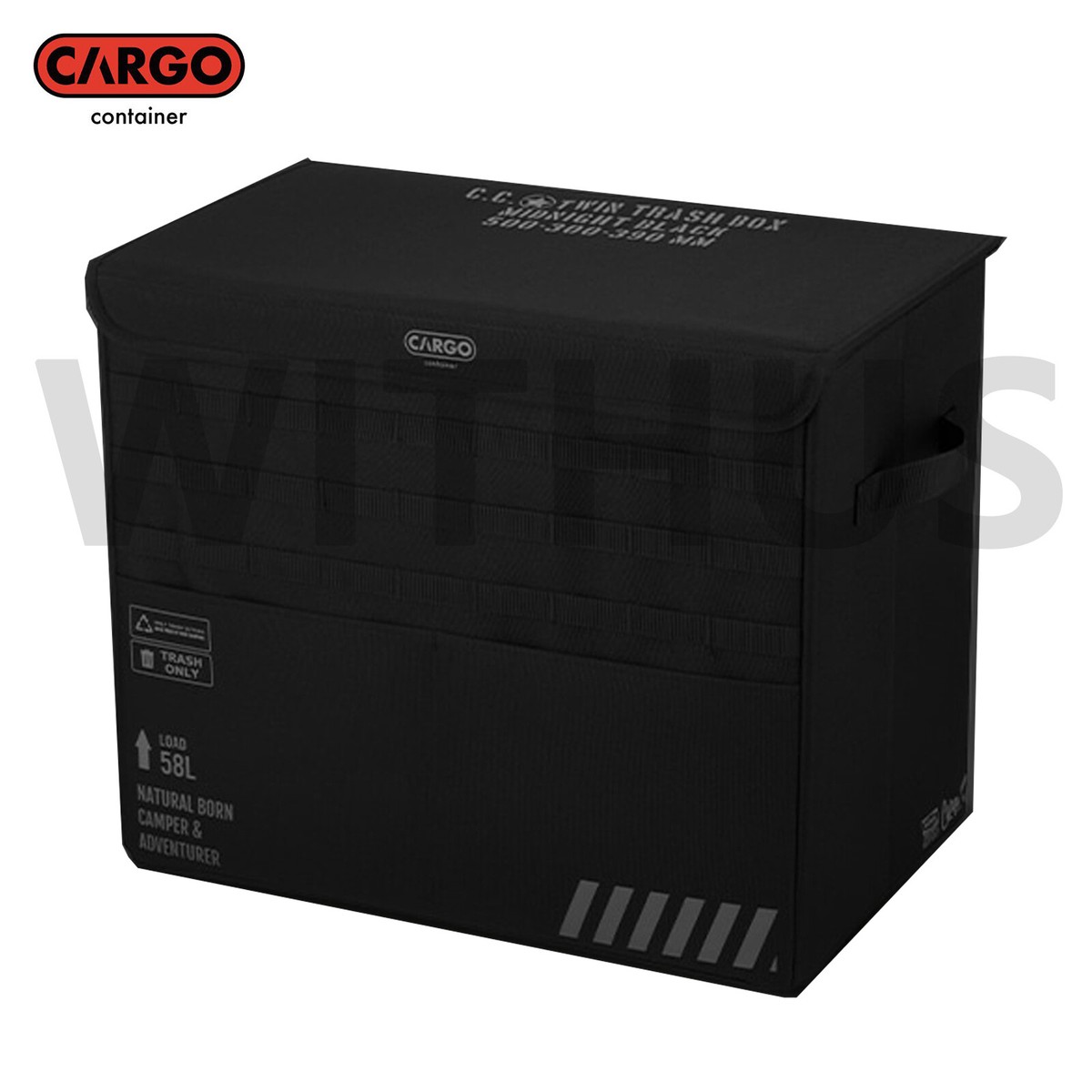 バーベキュー・調理用品 cargo-container twin trash box s-l400.jpg