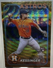 2024 Topps Chrome Grae Kessinger Gold Wave #5/50!!! RC - Astros