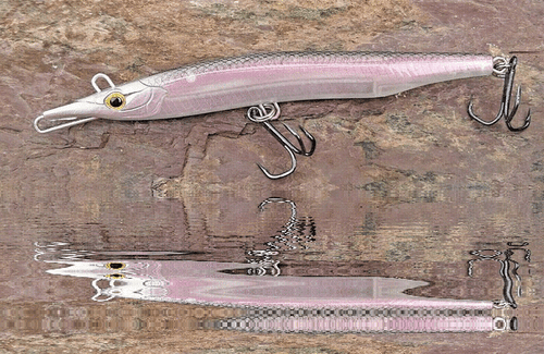 Bass Needle Garfish Lure 135mm 32g sinking long cast Slim Wobbling Pencil Fish - Picture 4 of 31