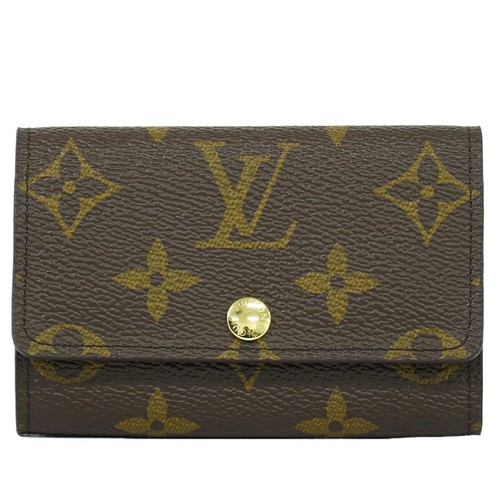 Louis Vuitton Multicles 6 M62630 Monogram Canvas Key Case Brown