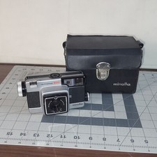 Vintage Minolta AutoPak Rokkor F 1:2.8 F 38MM Lens 35mm Camera w/ Travel Case