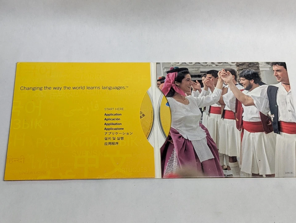 2010 Rosetta Stone v4 Version 4 Application & Turkish Level 1 CD Language Learn - Image 2 of 4