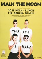 Walk The Moon - Themselves, KöLn & Berlin 2015 | Konzertplakat | Poster
