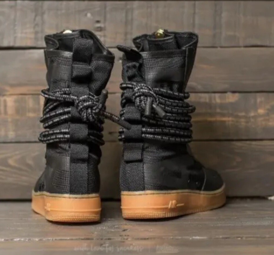 nike sf air force 1 high black gum