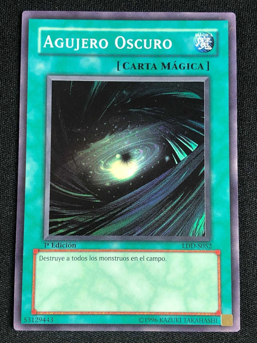 YUGIOH DARK HOLE LDD-S052 1ST SUPER LP SPANISH | eBay YUGIOH DARK HOLE LDD-S052 1ST SUPER LP SPANISH | eBay