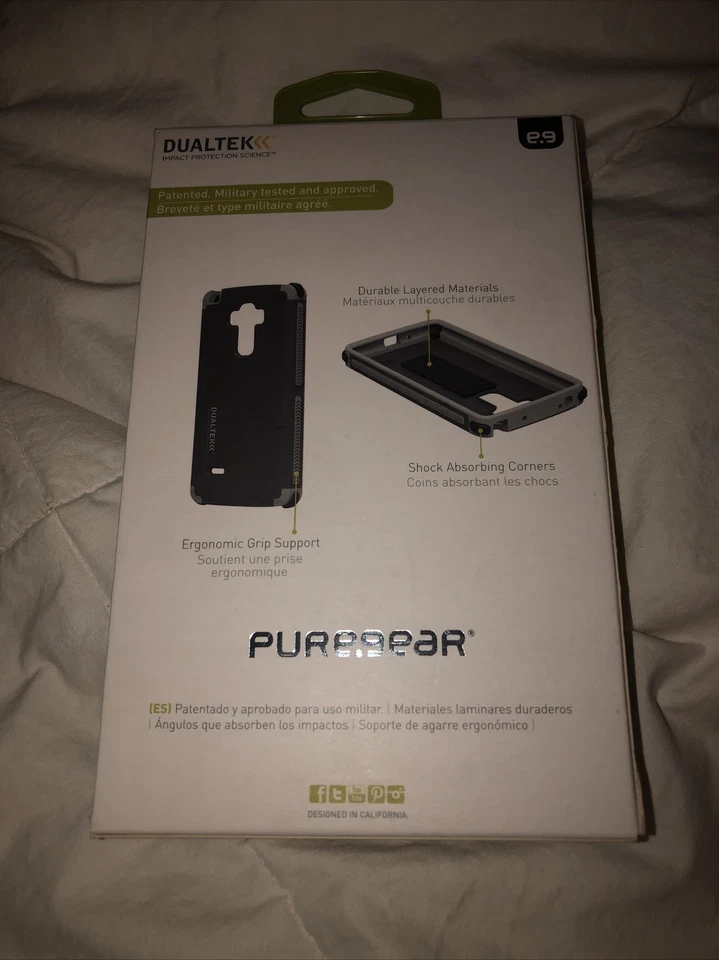 Funda Pure Gear DualTek para LG G Vista 2 - Negra/Gris Foto 4 de 4