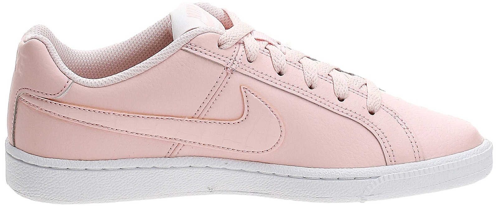 Nike Women's Court Borough Low Basketball Shoes 8 Washed Coral/White
