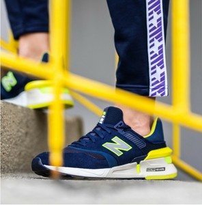 NEW Balance MS997RH Lifestyle Size 11 Men Sulfur Yellow Navy Pigment New w Box | eBay