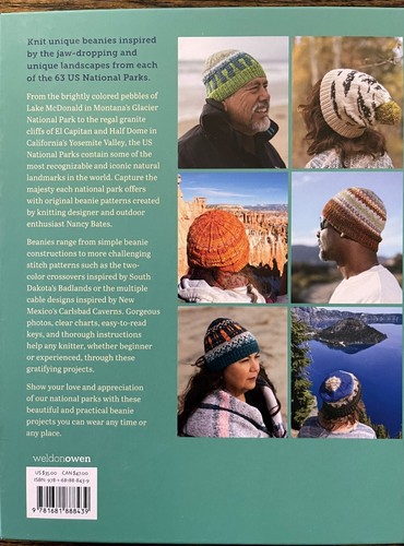 Knitting the National Parks : 63 Easy-to-follow Designs for Beautiful Beanies:VG - Picture 2 of 2