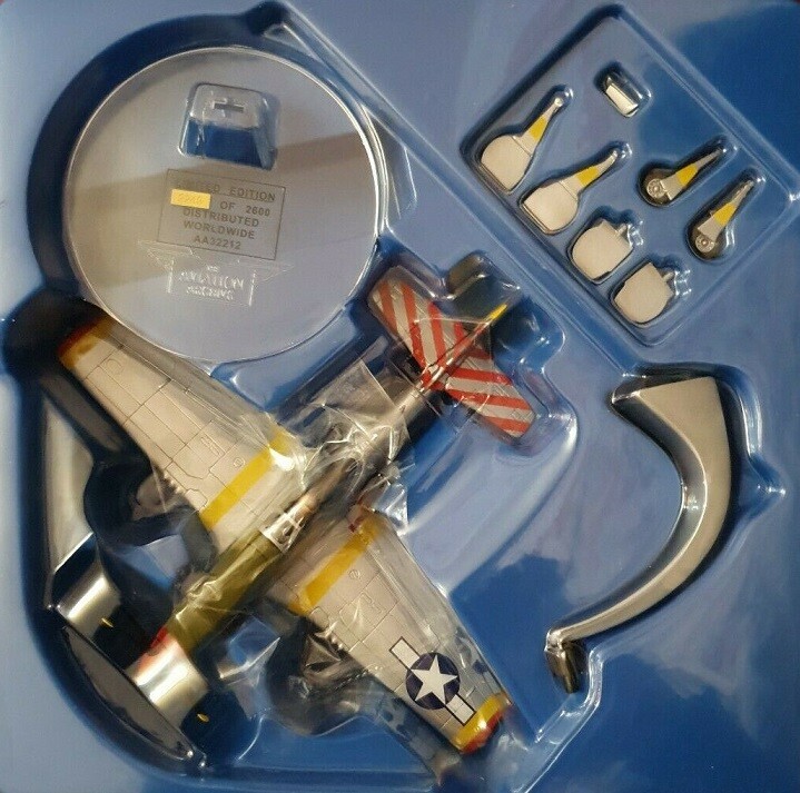 Corgi AA27708 P51D Mustang 'Jersey Jerk' - USAAF 9th Ai