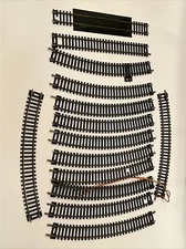 Casadio Train Tracks 12 Curved 18"R Sector 30°  Straight 9" rerailer, Circle