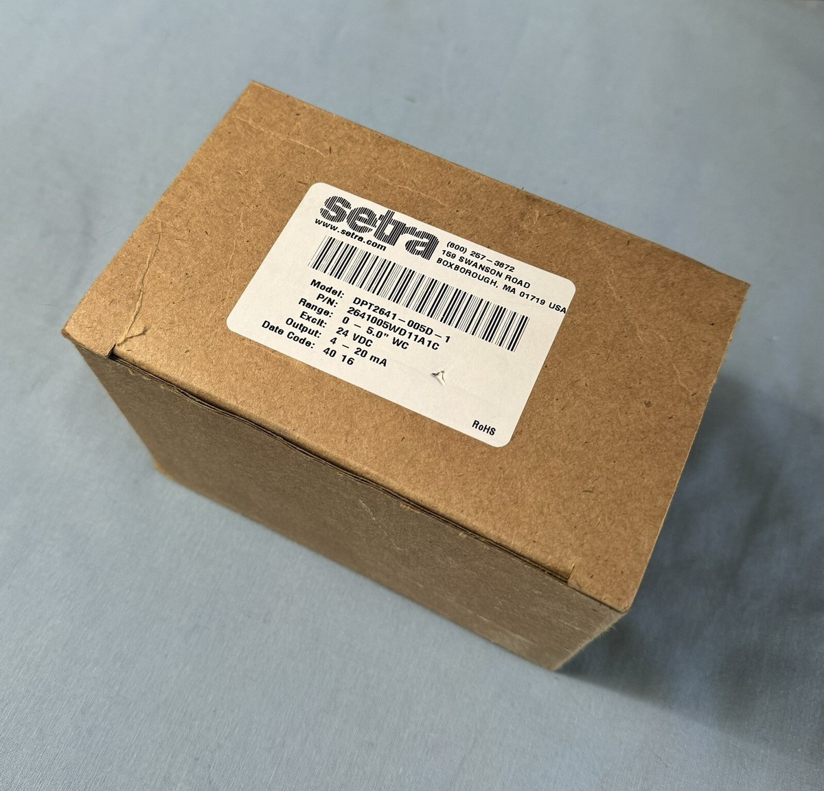 ドテラサルベル New SETRA 2641005WD11A1C Low Differential Pressure