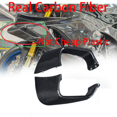 Carbon Fiber Wind Wing For Yamaha R1 2015 - 2022 2023 Winglet Wind Spoiler Cover