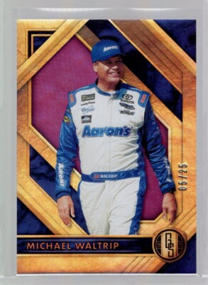 2021 Panini Chronicles Gold Standard Purple #6 Michael Waltrip /25 | eBay