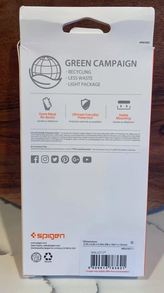 Spigen Wallet S Designed for Apple iPhone Xs MAX Case - Black  NEW - Image 3 of 4