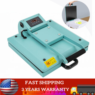 15''X15'' DIY Digital Clamshell T-shirt Heat Press Machines Sublimation Transfer