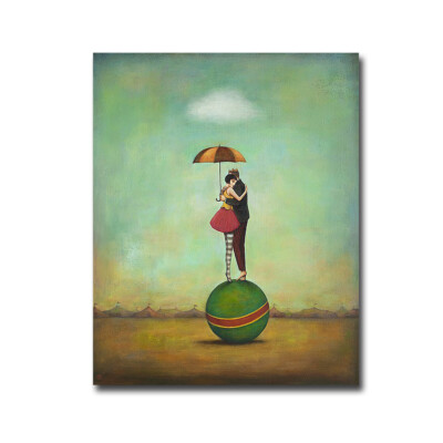 Circus Romance by Duy Huynh Gallery-Wrapped Canvas Giclee Art (25 in x 20 in)