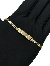 14K Italian Gold Baby Name Bracelet 5.5 In. 3.33MM