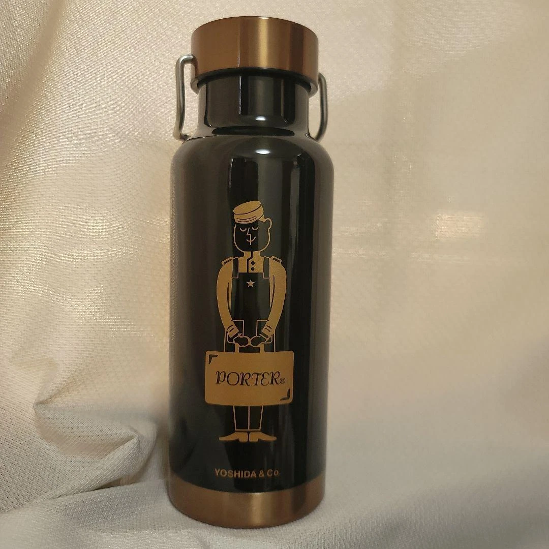 STARBUCKS Reserve x Porter Stainless Bottle Black Tumbler 473ml Limited