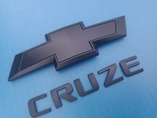 Chevy Cruze Lt Black Lettering Emblem With Chevrolet Bow Tie Logo Chevy Cruze Lt Black Lettering Emblem With Chevrolet Bow Tie Logo
