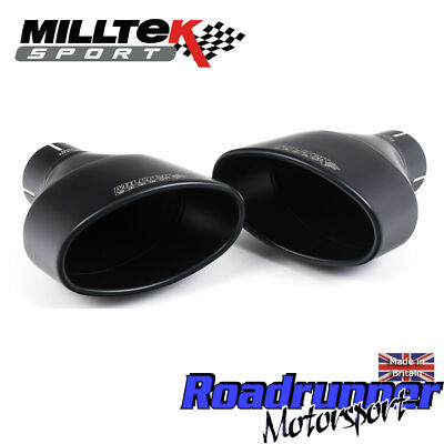 Milltek Audi RS3 8V Auspuff Limousine ab Kat 80mm VENTIL Resonanz schwarz SSXAU889