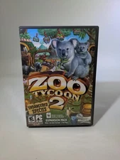 Zoo Tycoon 2 PC Endangered Species PC Game Expansion Pack #ML