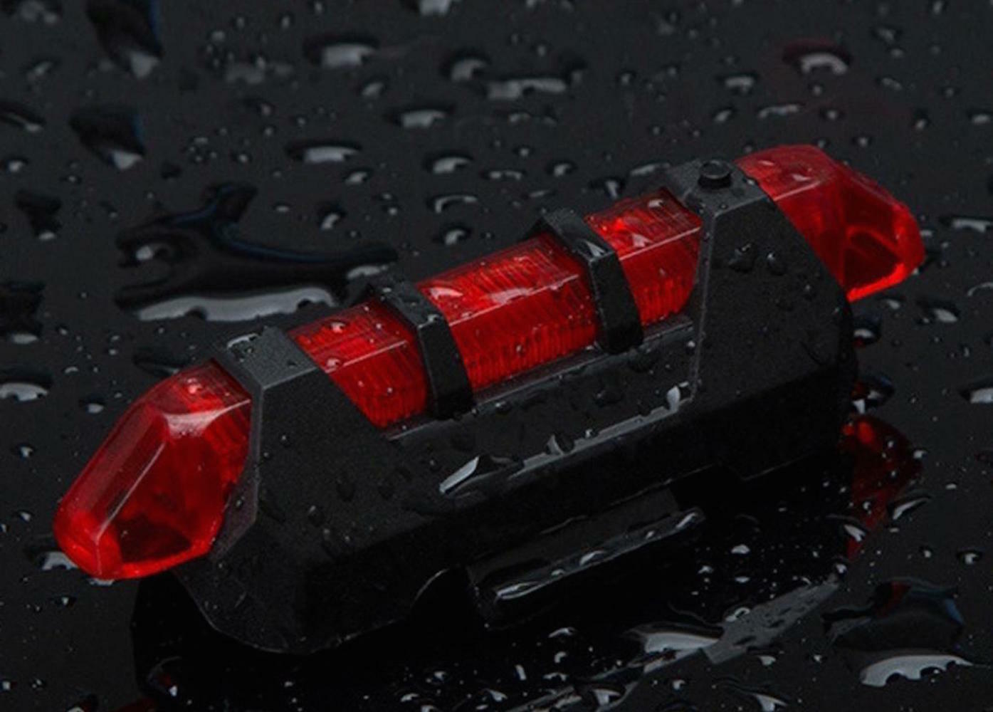 Bike Frame Waterproof Head Tail Light