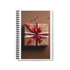 X-Mas gift Spiral Notebook - Ruled Line