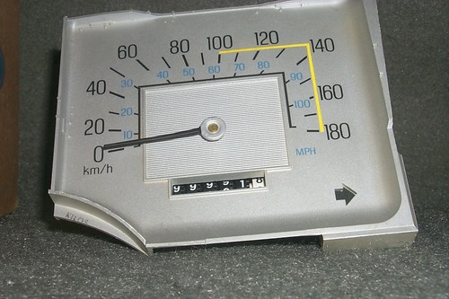 180 KMH Speedometer 1979 1980 1981 1982 1983 1984-1987 Mercury Grand Marquis KPH - Picture 8 of 10