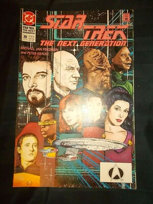 DC Comic Star Trek The Next Generation Issue 20 June 1991 Flight Albert Einstein