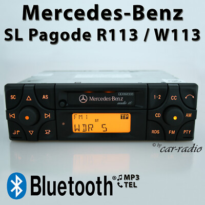 Original Mercedes W113 Radio Audio 10 BE3200 Bluetooth Radio MP3 R113 Pagode-SL